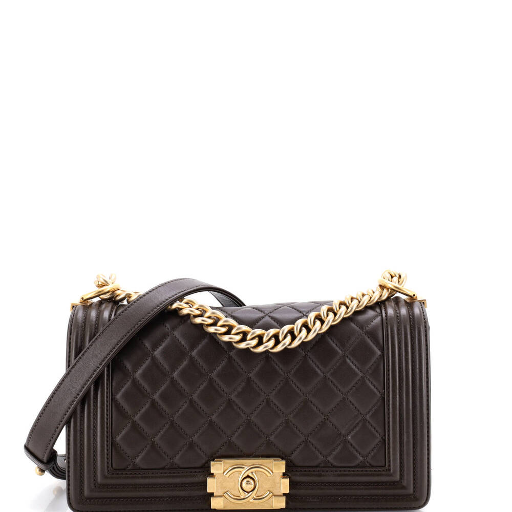Chanel Old Medium Boy Flap Bag